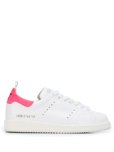 Golden Goose Starter Low-top Leather Trainers In White