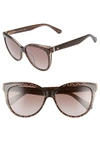 Kate Spade Daeshas 56mm Cat Eye Sunglasses - Brown Honey In Brown Honey