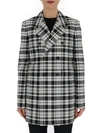 BALENCIAGA BALENCIAGA CHECKED DOUBLE BREASTED JACKET