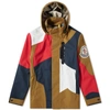 MONCLER GENIUS Moncler Genius - 2 Moncler 1952 - Baudrier Hooded Bonded Patchwork Jacket,4101086-2305