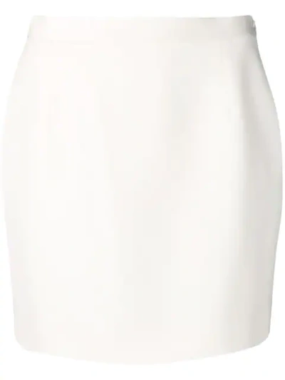 Alessandra Rich Fitted Mini Skirt - 白色 In White
