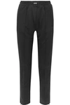 MONCLER COTTON-JERSEY TRACK trousers