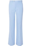 JOSEPH KOSTA RAMIE AND COTTON-BLEND STRAIGHT-LEG PANTS