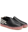 BOTTEGA VENETA INTRECCIATO LEATHER ESPADRILLES,P00361990