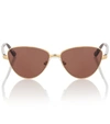 BALENCIAGA CAT-EYE SUNGLASSES,P00374887