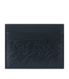 BURBERRY LEATHER MONOGRAM CARD HOLDER,14858498