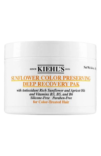 Kiehl's Since 1851 1851 Sunflower Color Preserving Deep Recovery Pak 8.4 oz/ 240 G In White