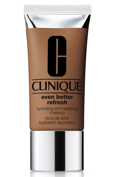 Clinique Even Better Refresh Hydrating And Repairing Makeup Full-coverage Foundation In Mahogany (wn 125)