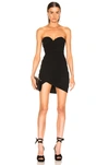 ALEXANDRE VAUTHIER STRAPLESS MINI DRESS,ALEF-WD81