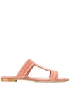 TOD'S SUEDE SANDALS