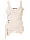 Muller Of Yoshiokubo Cache-coeur Knitted Cami In White