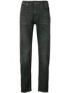 Levi's Stonewashed Slim In Black