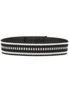 PAULE KA CONTRAST-EMBROIDERED BELT