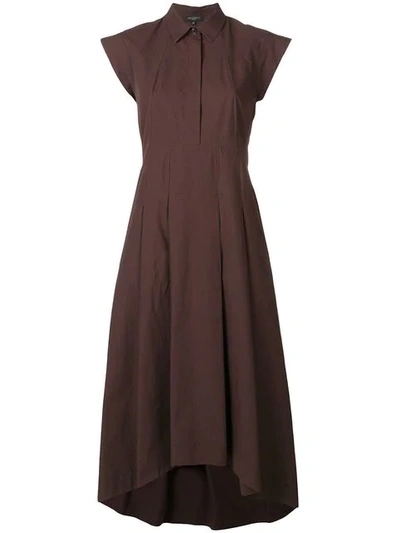 Antonelli Mid-length Shirt Dress - 棕色 In Brown