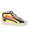 GOLDEN GOOSE SLIDE HI-TOP SNEAKERS,10836957