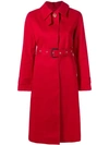 MACKINTOSH RED & FAWN BONDED COTTON SINGLE-BREASTED TRENCH COAT LR-061/CB