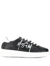 MSGM LOGO LACE-UP SNEAKERS