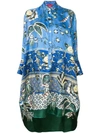 F.R.S FOR RESTLESS SLEEPERS TROPICAL PRINT DRAPE TUNIC