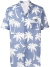 OFFICINE GENERALE PALM TREE PRINT SHIRT