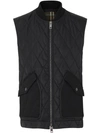 BURBERRY QUILTED SHELL GILET