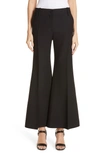 VALENTINO CREPE COUTURE CROP FLARE PANTS,RB0RB3101CF