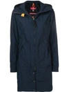 PARAJUMPERS HOODED SHELL RAINCOAT