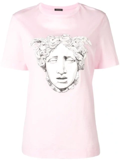 Versace Rosa Medusa T-shirt - 粉色 In Pink