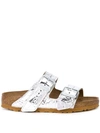 RICK OWENS METALLIC BUCKLE SLIDES