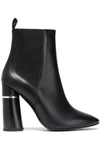 3.1 Phillip Lim Kyoto Leather Sock Boots In Black