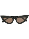 Kuboraum Cat Eye Sunglasses In Black
