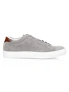 To Boot New York Men's Pacer Suede Runner Sneakers In Gray