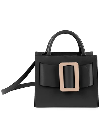 Boyy Small Bobby Leather Tote In Black