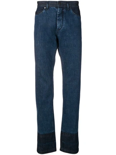 Lanvin Dark Wash Jeans In Blue