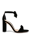 Alexandre Birman Clarita Ankle Tie 90mm Sandals In Black