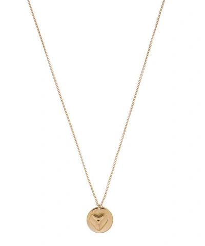 Atelier Vm Gold Mignon Small Heart Pendant Necklace