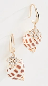 ANTON HEUNIS Shell Crystal Earrings