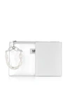 MM6 MAISON MARGIELA MM6 MAISON MARGIELA HALF-AND-HALF POUCH,10838591