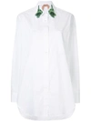 N°21 EMBROIDERED COLLAR SHIRT