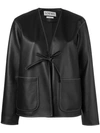 LOEWE CONTRAST STITCH JACKET