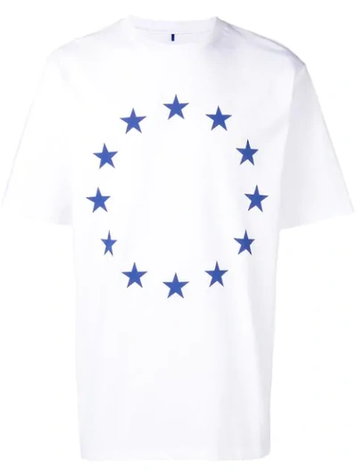 Etudes Studio Star Print T In White