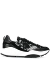 JIMMY CHOO RAINE FLORAL LACE SNEAKERS