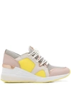 MICHAEL MICHAEL KORS PANELLED LACE-UP SNEAKERS