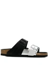 Rick Owens Birkenstock Arizona Leather Sandals In Black