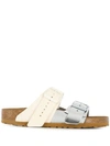 Rick Owens Birkenstock Arizona Leather Sandals In 181a