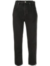 3.1 Phillip Lim Zip-detail Cropped Jeans In Black