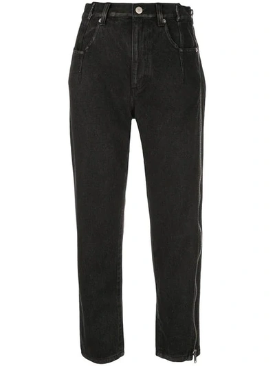 3.1 Phillip Lim / フィリップ リム Zip-detail Cropped Jeans In Black