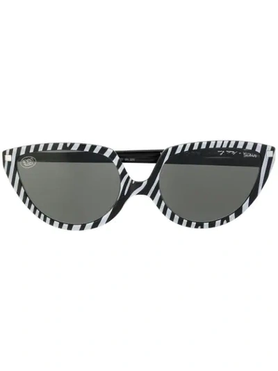 Mykita X Martine Rose Sos Sunglasses In Black