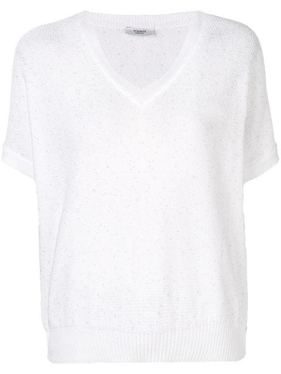 Peserico Knitted T-shirt - White