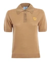 PRADA Prada Prada Logo Polo Shirt,10838851