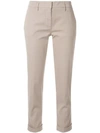 ASPESI SLIM-FIT CROPPED TROUSERS